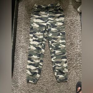 H&M Cargo Print Joggers